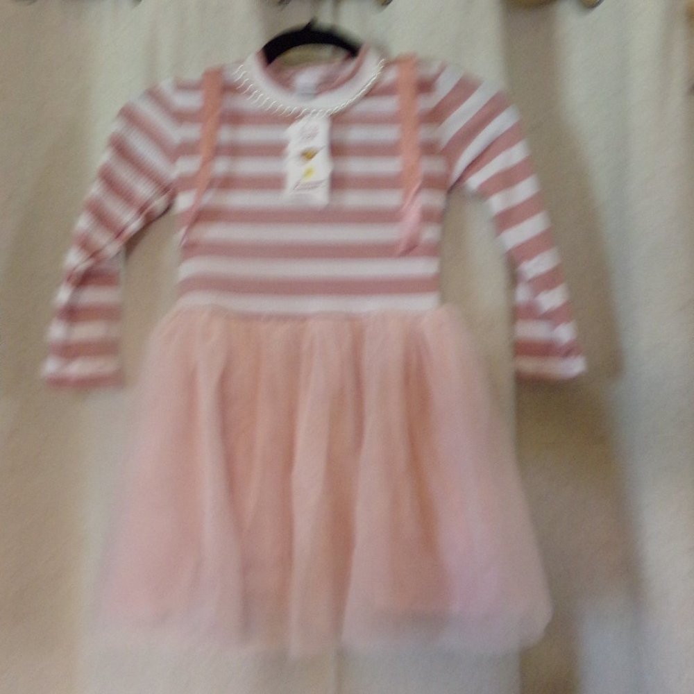Coral tutu dress Toddler